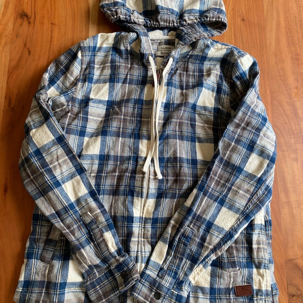 L.L. Bean Relaxed Fit Plaid flannel